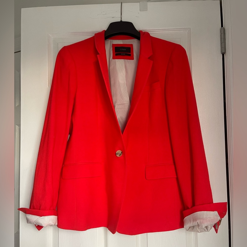 Womens J. Crew regent wool blazer